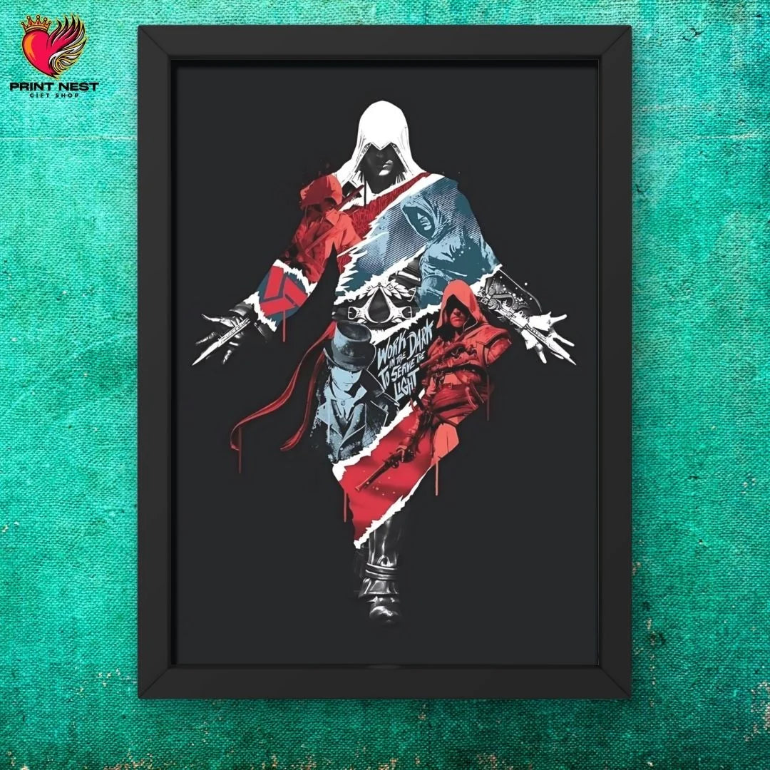 Assassin’s Creed Frames - framed wall art decor by Print Nest, view 3