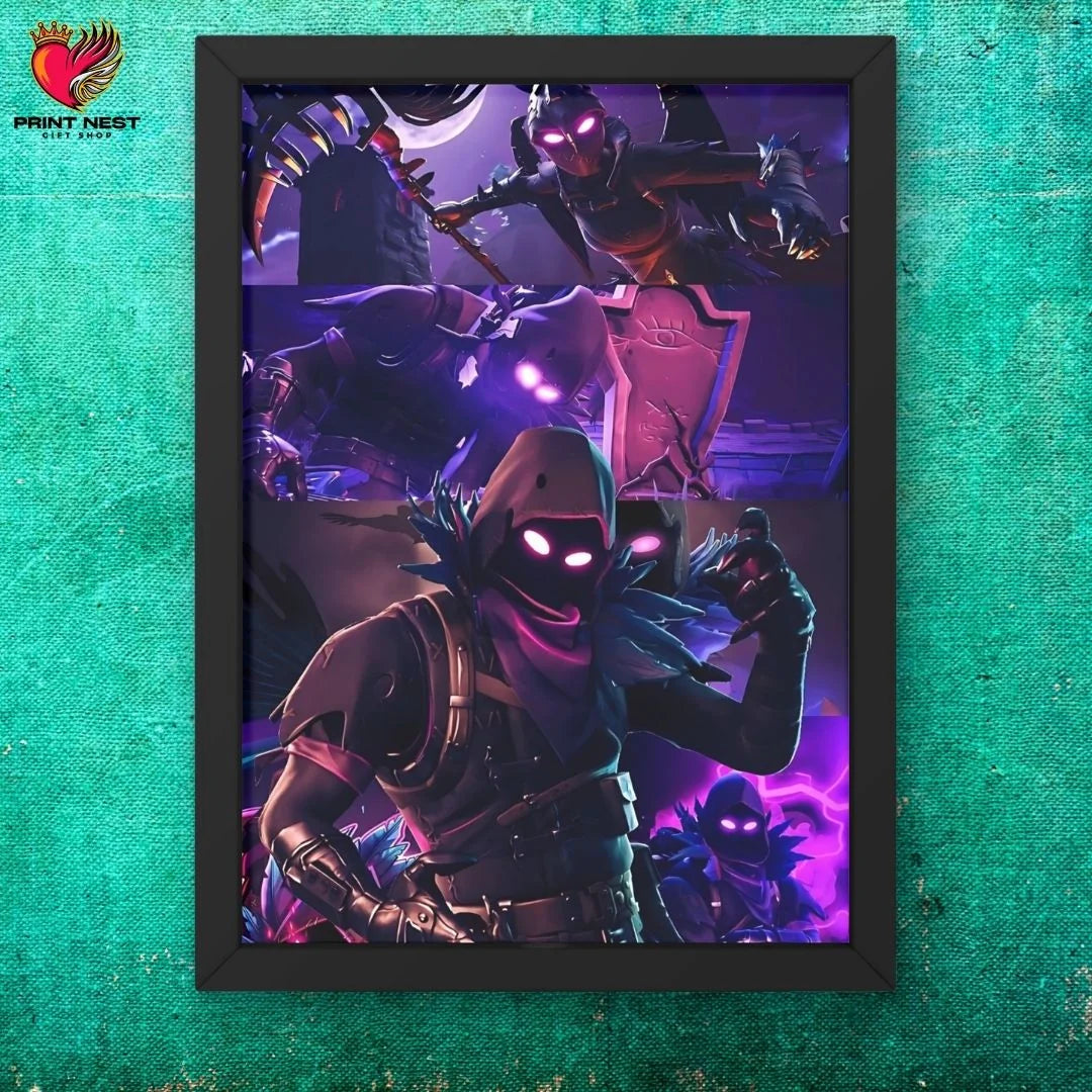Fortnite Frames - framed wall art decor by Print Nest, view 2