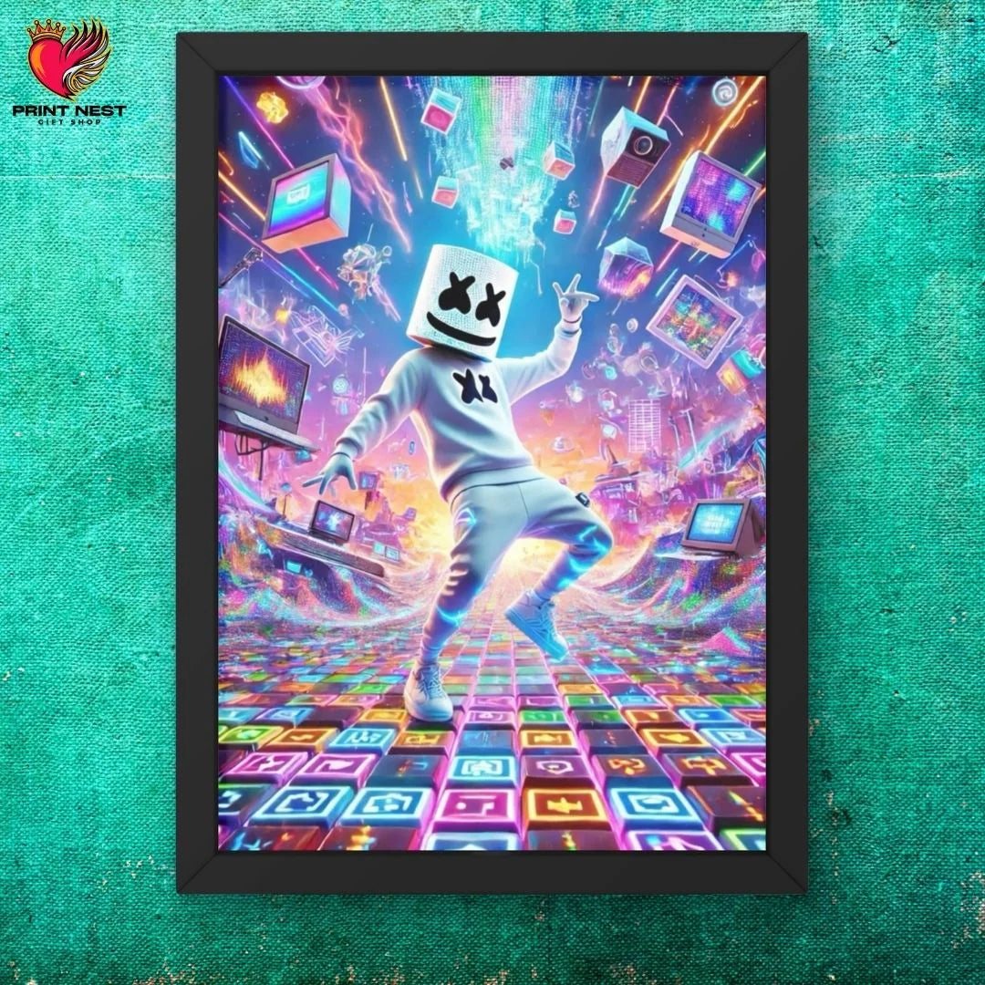 Fortnite Frames - framed wall art decor by Print Nest, view 4