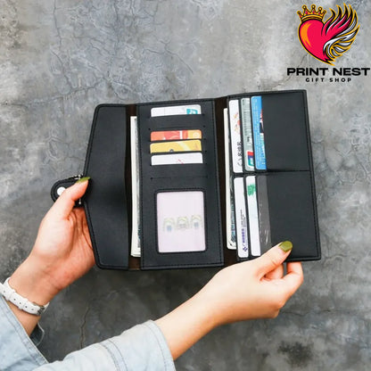 GD Long Wallet for Women - printed gift by Print Nest, view 3