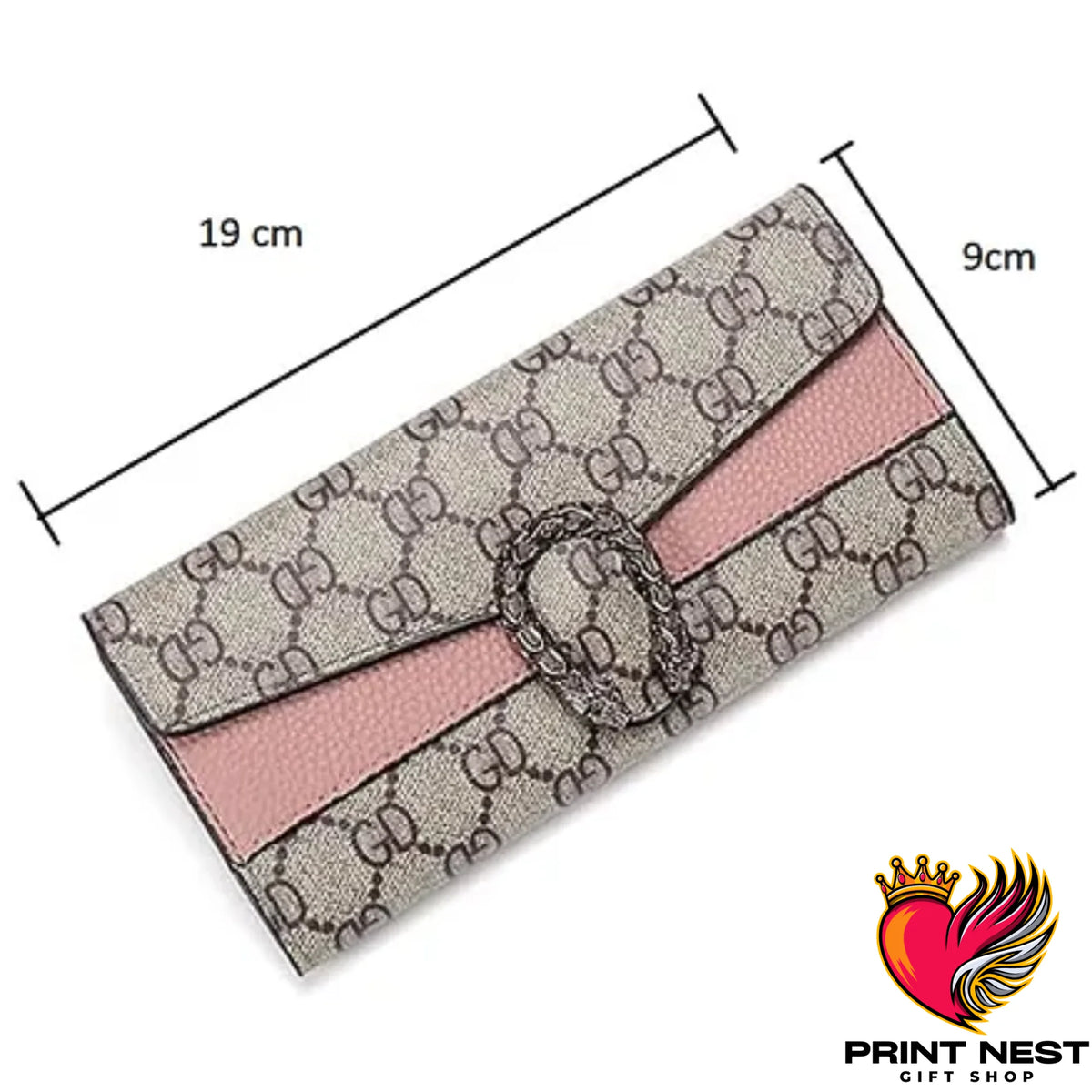GD Long Wallet for Women - printed gift by Print Nest, view 4