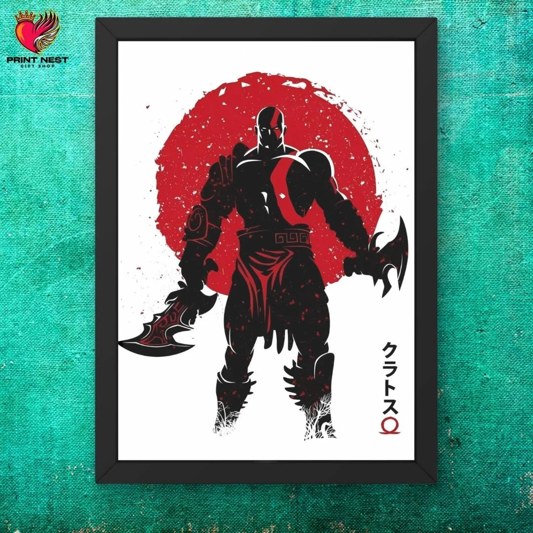 God Of War Frames - framed wall art decor by Print Nest, view 3