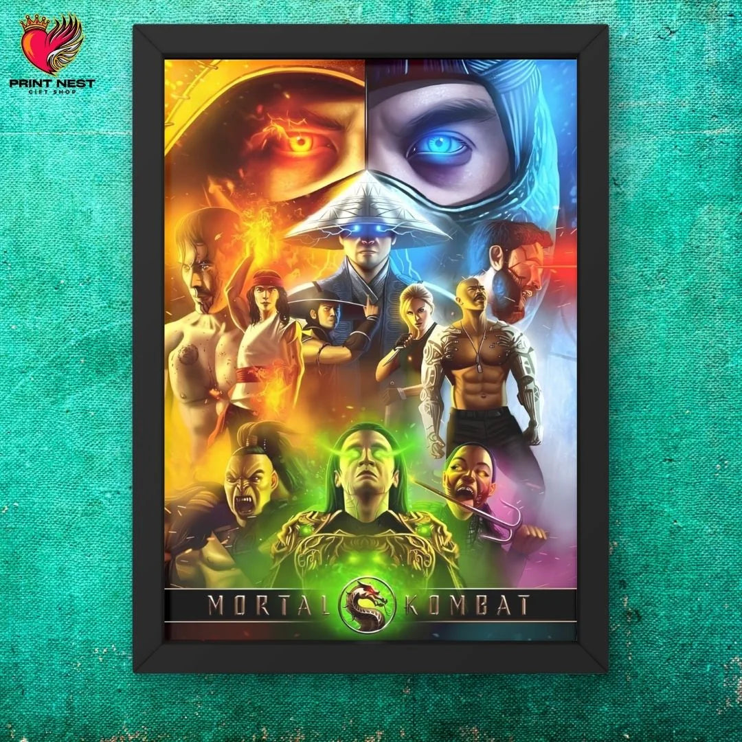 Mortal Kombat Frames - framed wall art decor by Print Nest, view 6