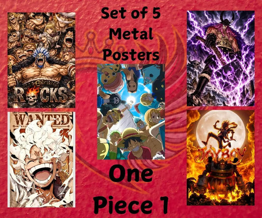 One Piece 01 Metal Poster - wall art poster print by Print Nest