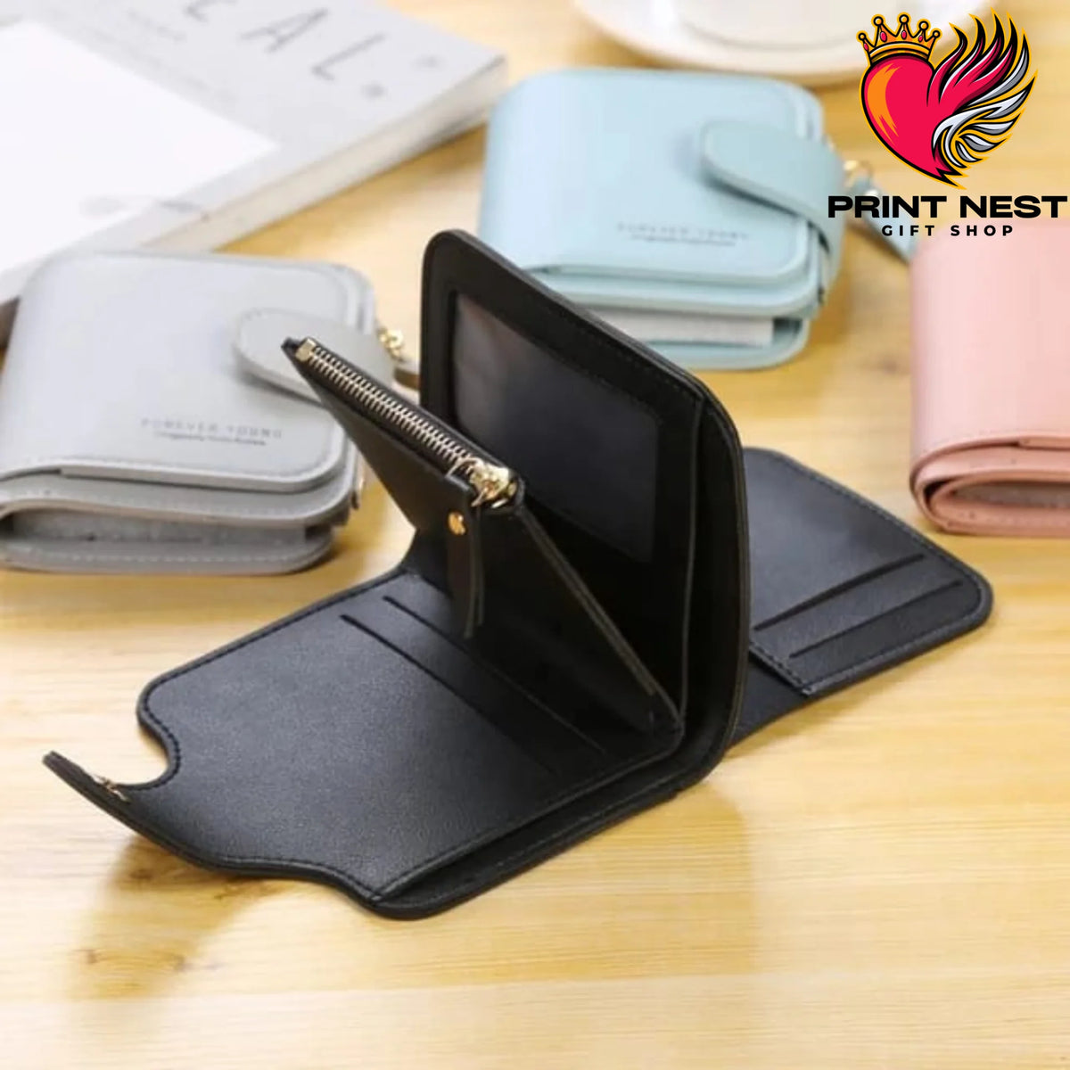 Women's Wallet & Card Holder - printed gift by Print Nest, view 3